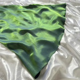 Beautiful A Line Spaghetti Straps Green Long Prom Dresses Evening Gowns HZ1022