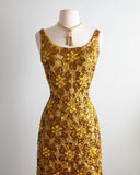 Gorgeous Gold Full Skirt Beaded Slim Fit Homecoming Dress HZ1022