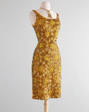Gorgeous Gold Full Skirt Beaded Slim Fit Homecoming Dress HZ1022