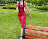 Sexy Red Strapless Bodycon Homecoming Dress HZ1022