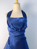 Elegant Halterneck Floral Skirt Homecoming Dress HZ1022