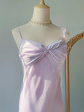Charming Purple Strapless Chiffon Mermaid Prom Dress HZ1022