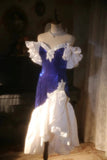 Sparkling One Shoulder Violet Sequin Mermaid Long Prom Dress HZ1022