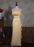 Light Luxury Retro Halterneck Sleeveless Three-dimensional Flower Backless Long Prom Dress HZ1022