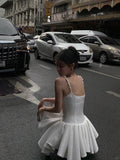 Cute Pearl Strap Square Neck Irregular Skirt 17th Birthday Homecoming Dress HZ1022