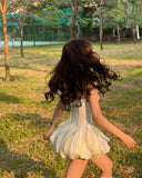 Cute Princess Sling Slim Fishbone Puffy Skirt 17th Birthday Homecoming Dress HZ1022