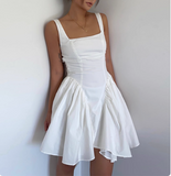 Cute Butterfly Backless Square Neck Waist Backless 17th Birthday Homecoming Dress HZ1022