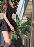 Sweet Square Neck Sleeveless Waist Ballet Puffy Birthday Tutu Homecoming Dress HZ1022