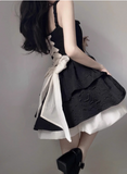 Cute Bow Strap Cake Birthday Short Skirt Homecoming Dress HZ1022