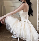 Elegant Ballet Style Strapless Tulle A-Line Birthday Short Skirt Homecoming Dress HZ1022