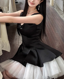 Elegant Tulle Puffy A-line 17th Birthday Homecoming Dress HZ1022