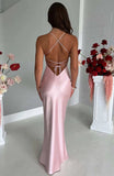 Sexy Birthday Dresses Pink Halter Prom Dresses Birthday Outfits HZ1022