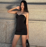 Sexy Sweetheart Neckline Fishbone Backless Strappy Hip 17th Birthday Homecoming Dress HZ1022