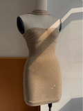 Elegant Hot Diamond Tube Top Slim Fit Hip 17th Birthday Short Skirt Homecoming Dress HZ1022