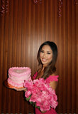 Sweet Ruffled Low-cut Pink Backless Birthday Short Skirt Homecoming Dress HZ1022