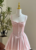 Sweet Fishbone Suspender Princess Birthday Tutu Homecoming Dress HZ1022