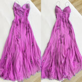 Modest A line Spaghetti Straps Prom Dresses 21th Birthday Outfits HZ1022