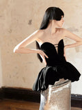 Classy Mermaid Sweetheart Silver Sequin Evening Dress Long Prom Dresses HZ1121