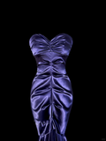 Vintage Classy Mermaid Sweetheart Grape Satin Sleeveless Pleated Long Evening Dress Prom Dresses HZ1121