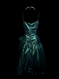 Classy Elegant Mermaid Spaghetti Straps Short Taffeta Sleeveless Prom Dresses HZ1121