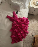 Vintage Ball Gown V Neck Formal 8th Grade Homecoming Dress Summer Middle School Hoco Dresses Birthday Outfits HZ1121