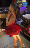 Sexy 17th Birthday Dresses Short Red Homecoming Dresses Birthday Outfits HZ1022