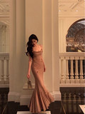 Elegant Mermaid Spaghetti Straps Sleeveless 21st Birthday Dress Party Gown Birthday Outfits Birthday Dress Ideas For Women HZ1121