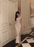 Elegant Mermaid V Neckline White 23rd Birthday Dress Party Gown Birthday Outfits Birthday Dress Ideas For Women HZ1121