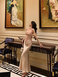 Classy Mermaid Off The Shoulder Satin 18th Birthday Dress Party Gown 21st Birthday Outfits Birthday Dress Ideas For Women HZ1121