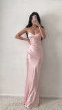 Sexy Birthday Dresses Pink Halter Prom Dresses Birthday Outfits HZ1022
