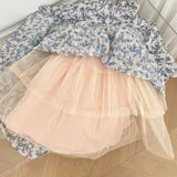 Sexy Ball Gown Sweetheart Floral Summer Dress Holiday Party Outfits For Women HZ1121