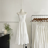 Sexy A line Spaghetti Straps Floral Summer Dress Holiday Party Outfits For Women HZ1121